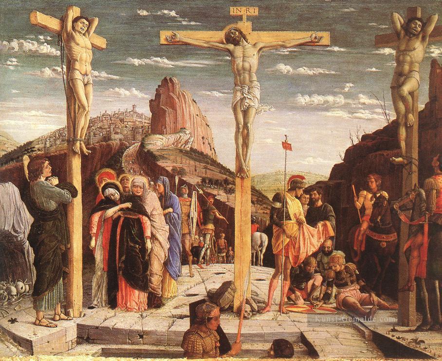 Crucifixion Renaissance Maler Andrea Mantegna Ölgemälde